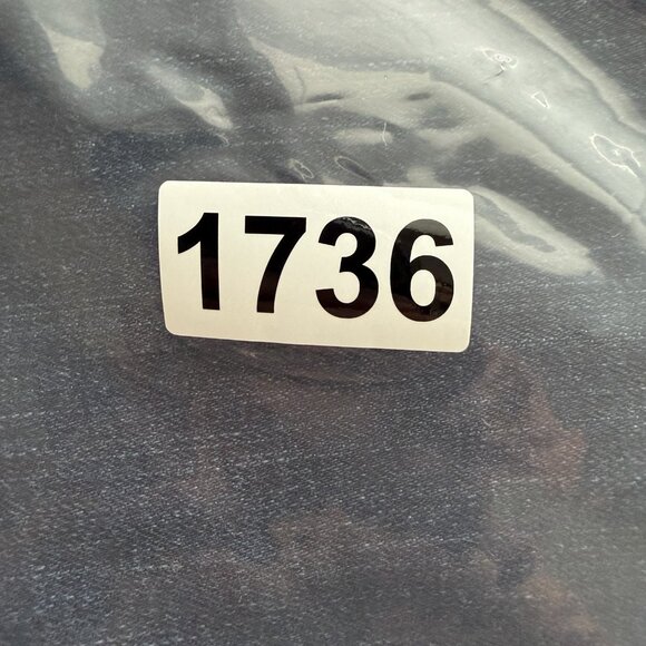 7 For All Mankind Jeans Womens 29 Blue Dojo Blue Santiago Mid Rise - Picture 10 of 10